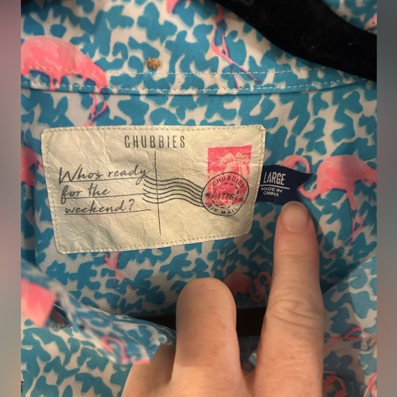 Chubbies The Domingo Printed Stretch Performance Polo Shirt - Picture 4 of 5